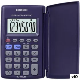Skaičiuotuvas Casio HL-820VER Violetinė (10 vnt.)