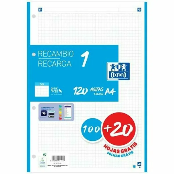 Ristikot Oxford A4 120 Levyt (13 osaa)