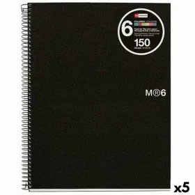 Grāmata par Gredzeniem Miquelrius Melns A5 150 Loksnes (5 gb.)