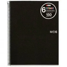 Grāmata par Gredzeniem Miquelrius Melns A5 150 Loksnes (5 gb.)