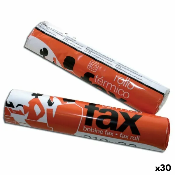 Lämpöpaperirulla Fabrisa 210 mm 15 m Fax (30 osaa)