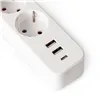 Socket Extension Cord D2 3 Sockets with Switch 1.5m 2xUSB-A x 1xUSB-C 3G1.5