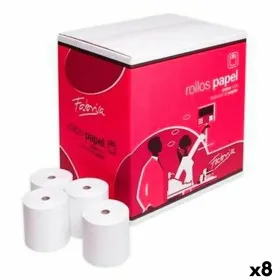 Lämpöpaperirulla Fabrisa Valkoinen 10 Kappaletta (8 osaa)