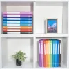 Ring binder Exacompta Black A4 (20 Units) (4 Units)