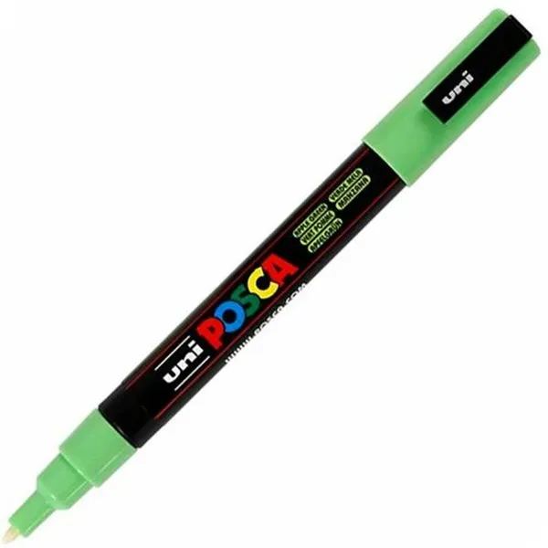 Marker POSCA PC-3M Light Green (6 Units)