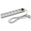 Socket Extension Cord S1SP 6 Sockets With Switch 1.8m 3G1.5 with Surge Protection