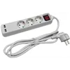 Socket Extension Cord S1 3 Sockets With Switch 3m 3G1.5 2 USB