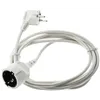 Extension Cord 5m White 3G1.5