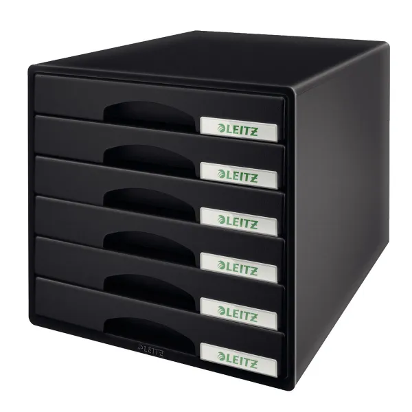 Komoda Leitz Buc de cajones Plus Juoda
