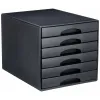 Chest of drawers Leitz Buc de cajones Plus Black