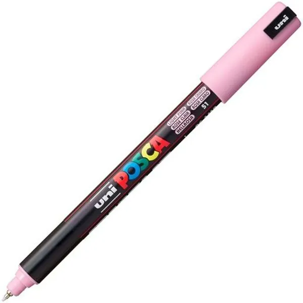 Marķieris POSCA Gaiši Rozā (6 gb.)