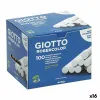 Мелка Giotto Robercolor Белый 16 штук 100 Предметы