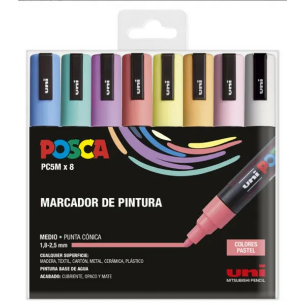 Set of Markers POSCA 182634810 Multicolour