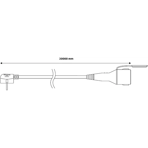 Extension Cord IP44 20m