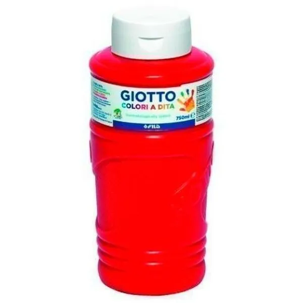 Sormiväri Giotto Punainen 750 ml (6 osaa)
