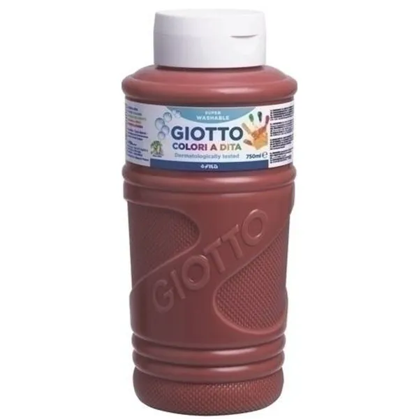 Рисование пальцами Giotto Коричневый 750 ml (6 штук)