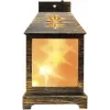 LED Mini Copper Wire Lantern Bronze 12cm