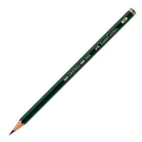 Карандаш Faber-Castell 119005 шестиугольный 5B Зеленый Экологично (12 штук)