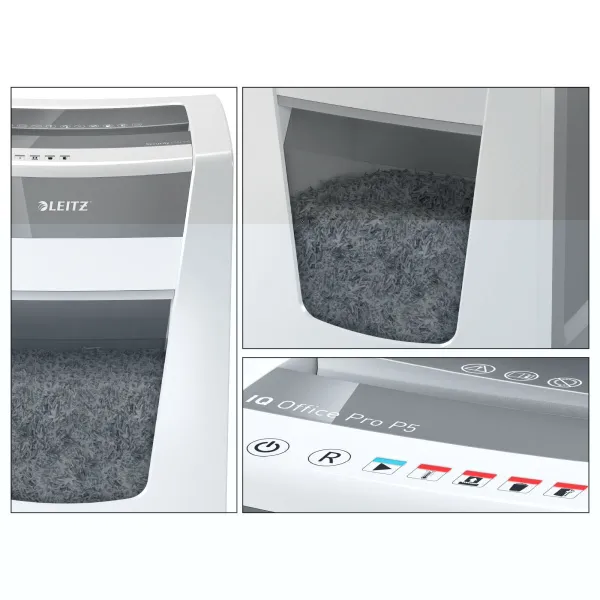 Micro-Cut Paper Shredder Leitz Office Pro P5 Leitz IQ 30 L