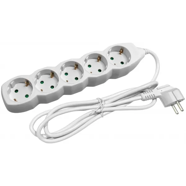 Socket Extension Cord S1 5 Sockets 1.5m 3G1.5