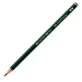 Карандаш Faber-Castell 119006 шестиугольный 6B Чёрный Зеленый Экологично (12 штук)