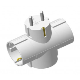 Power Adapter T (3 Earthed) Horizontal