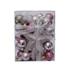 Artezan Christmas Ball 3cm Full Set Silver Pink + Top 30pcs/box