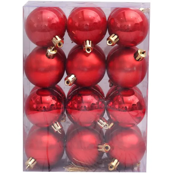 Artezan Christmas Ball 5cm Red 24pcs/box