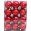 Artezan Christmas Ball 5cm Red 24pcs/box