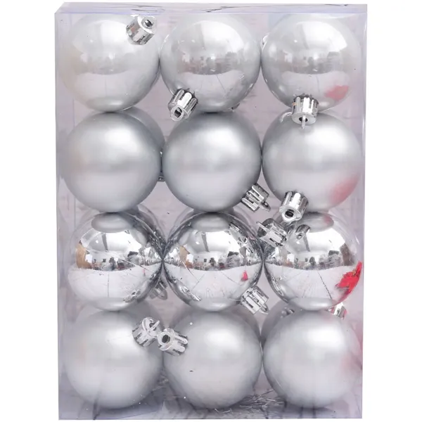 Artezan Christmas Ball 5cm Silver 24pcs/box