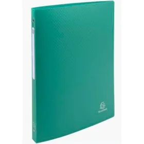 Žiedinis segtuvas Exacompta Tamsiai žalia A4 (20 vnt.)