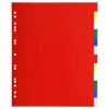 Seperators Exacompta Multicolour A4+ 12 Sheets (50 Units)