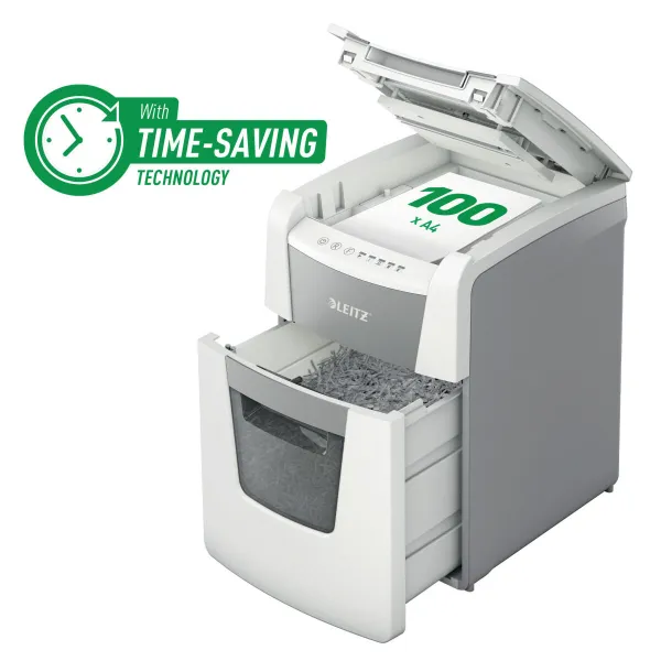 Micro-Cut Paper Shredder Leitz IQ 100 Autofeed