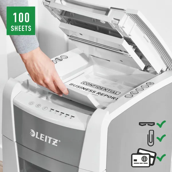 Mikrosmalcinātājs papīram Leitz IQ 100 Autofeed