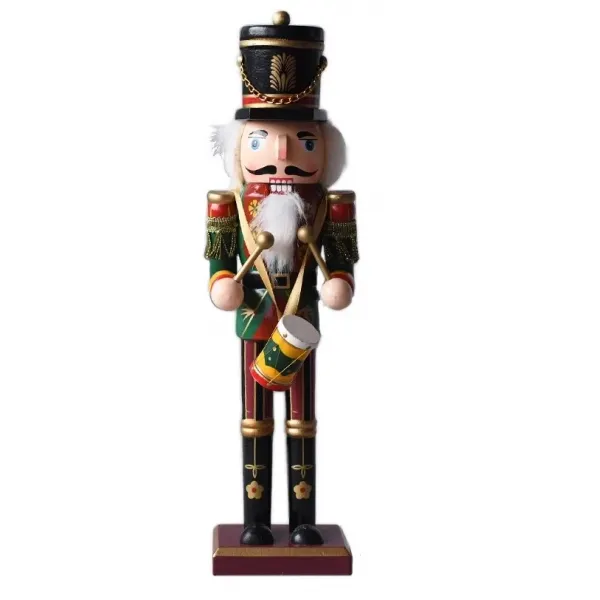 Artezan Wooden Nutcracker with Drum 30cm 1pcs/box