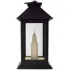 Entac LED Candle Lantern Black 17cm