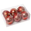 Artezan Christmas Ball 6cm Painted Red 6pcs/box