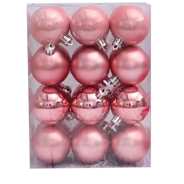 Artezan Christmas Ball 5cm Pink 24pcs/box