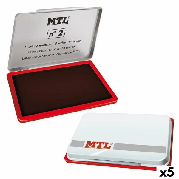 Metāla zīmogs blīvēšanai MTL Sarkans (5 gb.)