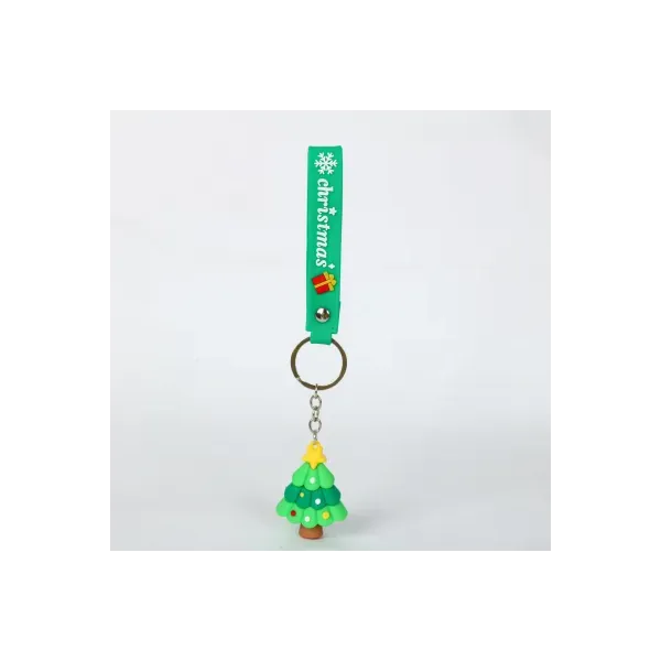 "ENTAC Artezan Christmas Key Chain with Festive Christmas Tree Decoration - Green, 20cm"