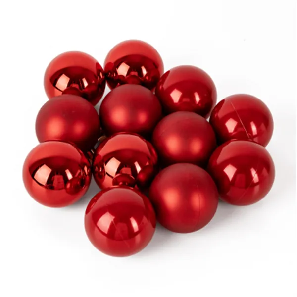 Artezan Christmas Ball 6cm in Decor Carton Display, RED, 30pcs/box