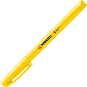 Fluorescējošs Marķieris Stabilo Flash Dzeltens 10 gb.