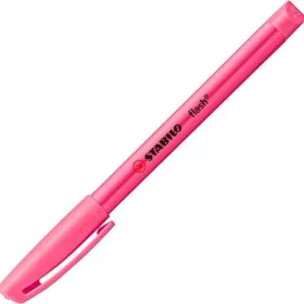 Fluorescējošs Marķieris Stabilo Flash Rozā 10 gb.