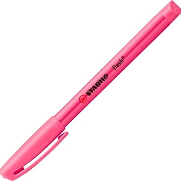Fluorestseeruv Marker Stabilo Flash Roosa 10 Ühikut