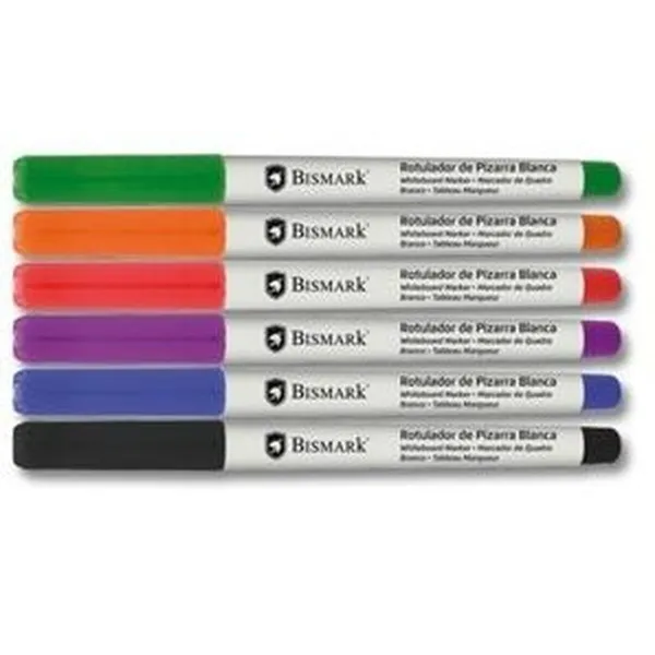 Flomasteru Komplekts Bismark 6 Daudzums (12 gb.)