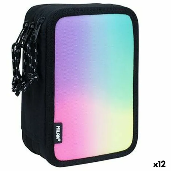 Trigubas penalas Milan Sunset Juoda 19,5 x 13 x 7,5 cm (12 vnt.)