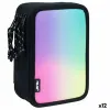 Trigubas penalas Milan Sunset Juoda 19,5 x 13 x 7,5 cm (12 vnt.)