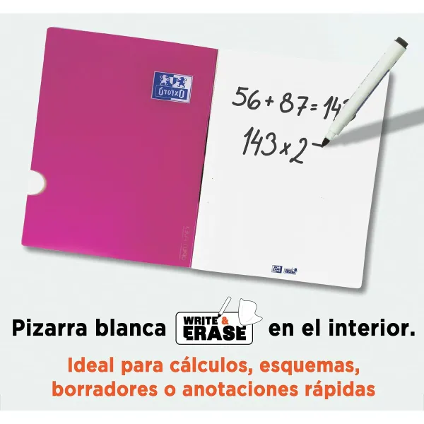 Notebook Oxford CLASSIC OPENFLEX Multicolour A5 48 Sheets (10 Units)
