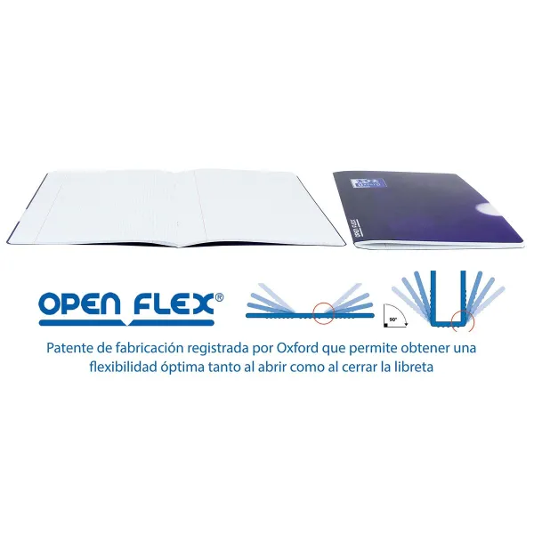 Блокнот Oxford CLASSIC OPENFLEX Разноцветный A5 48 Листья (10 штук)