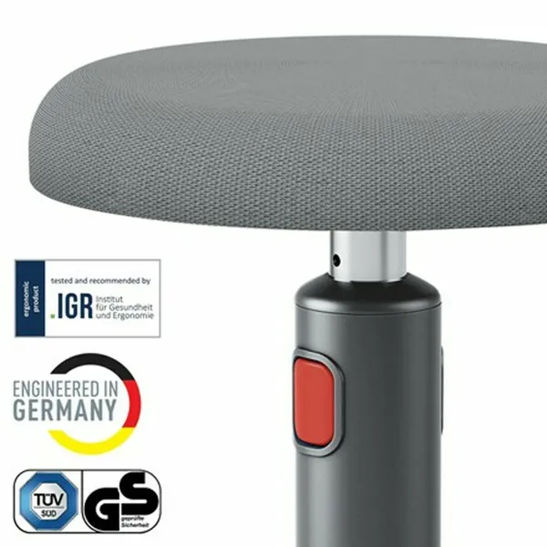 Ergonomiska taburete Leitz Ergo Cosy Active Plastmasa